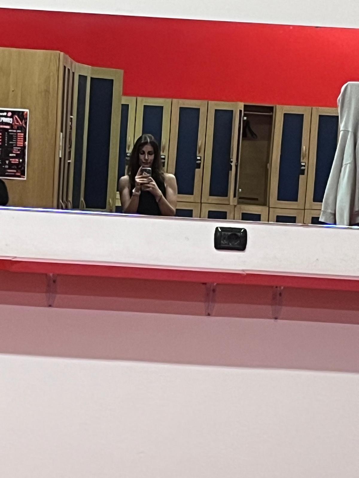 Momo in palestra